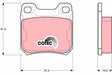 Brake Pad Set, Disc Brake GDB1346 - TRW