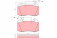 Brake Pad Set, Disc Brake GDB1359 - TRW
