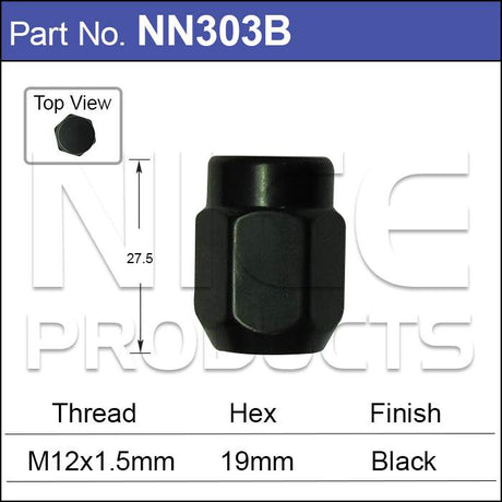 Wheel Nut NN303B - Nice Products | Universal Auto Spares