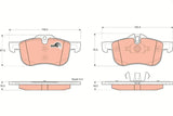 Brake Pad Set, Disc Brake GDB1374 - TRW - Brake Pads - TRW