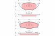 Brake Pad Set, Disc Brake GDB1375 - TRW
