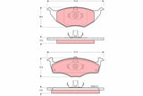 Brake Pad Set, Disc Brake GDB1375 - TRW