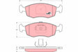 Brake Pad Set, Disc Brake GDB1383 - TRW