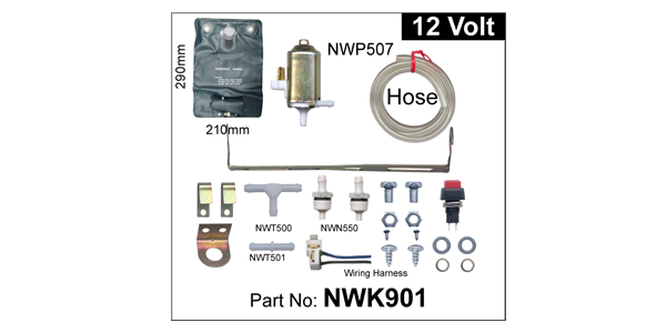 Washer Pump Bag NWK901 - Nice Products | Universal Auto Spares