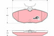 Brake Pad Set, Disc Brake GDB1398 - TRW