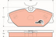 Brake Pad Set, Disc Brake GDB1405 - TRW
