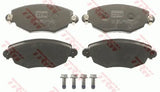 Brake Pad Set, Disc Brake GDB1434DT - TRW