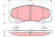Brake Pad Set, Disc Brake GDB1436 - TRW