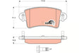 Brake Pad Set, Disc Brake GDB1470 - TRW