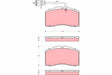 Brake Pad Set, Disc Brake GDB1506 - TRW