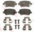 Brake Pad Set, Disc Brake GDB1515 - TRW