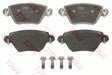 Brake Pad Set, Disc Brake GDB1525DT - TRW