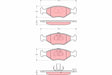Brake Pad Set, Disc Brake GDB1533 - TRW