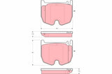 Brake Pad Set, Disc Brake GDB1541 - TRW - Brake Pads - TRW