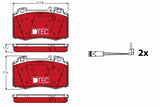 Brake Pad Set, Disc Brake GDB1543 - TRW - Brake Pads - TRW