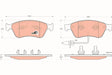 Brake Pad Set, Disc Brake GDB1553 - TRW