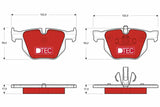 Brake Pad Set, Disc Brake GDB1560DTE - TRW - Brake Pads - TRW