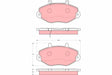 Brake Pad Set, Disc Brake GDB1573 - TRW