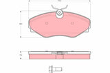 Brake Pad Set, Disc Brake GDB1574 - TRW - Brake Pads - TRW