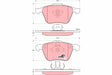 Brake Pad Set, Disc Brake GDB1576 - TRW