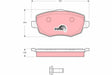 Brake Pad Set, Disc Brake GDB8593 - TRW