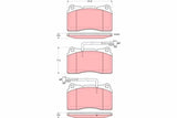 Brake Pad Set, Disc Brake GDB1603 - TRW - Brake Pads - TRW