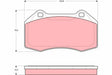 Brake Pad Set, Disc Brake GDB1606 - TRW