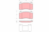 Brake Pad Set, Disc Brake GDB1608 - TRW - Brake Pads - TRW