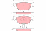 Brake Pad Set, Disc Brake GDB1618 - TRW - Brake Pads - TRW