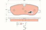 Brake Pad Set, Disc Brake GDB1631 - TRW - Brake Pads - TRW