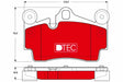 Brake Pad Set, Disc Brake GDB1653 - TRW