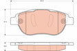 Brake Pad Set, Disc Brake GDB1669 - TRW