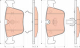 Brake Pad Set, Disc Brake GDB1675 - TRW