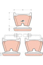 Brake Pad Set, Disc Brake GDB1688 - TRW