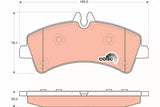 Brake Pad Set, Disc Brake GDB1699 - TRW - Brake Pads - TRW