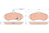 Brake Pad Set, Disc Brake GDB1718 - TRW