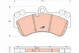 Brake Pad Set, Disc Brake GDB1720 - TRW