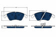 Brake Pad Set, Disc Brake GDB1737 - TRW