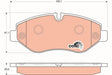 Brake Pad Set, Disc Brake GDB1747 - TRW