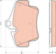 Brake Pad Set, Disc Brake GDB1758 - TRW