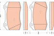 Brake Pad Set, Disc Brake GDB1772 - TRW