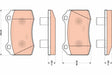 Brake Pad Set, Disc Brake GDB1773 - TRW