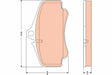 Brake Pad Set, Disc Brake GDB1777 - TRW