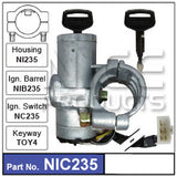Lock & Switch (NLA) NIC235 - Nice Products | Universal Auto Spares