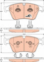 Brake Pad Set, Disc Brake GDB1794 - TRW