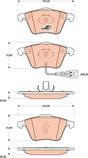 Brake Pad Set, Disc Brake GDB1809 - TRW
