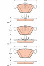Brake Pad Set, Disc Brake GDB1815 - TRW