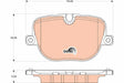 Brake Pad Set, Disc Brake GDB1824 - TRW
