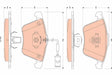 Brake Pad Set, Disc Brake GDB1832 - TRW