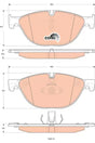 Brake Pad Set, Disc Brake GDB1838 - TRW
